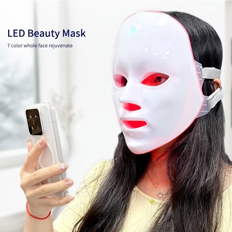 7-Colour LED Facial Beauty Mask
